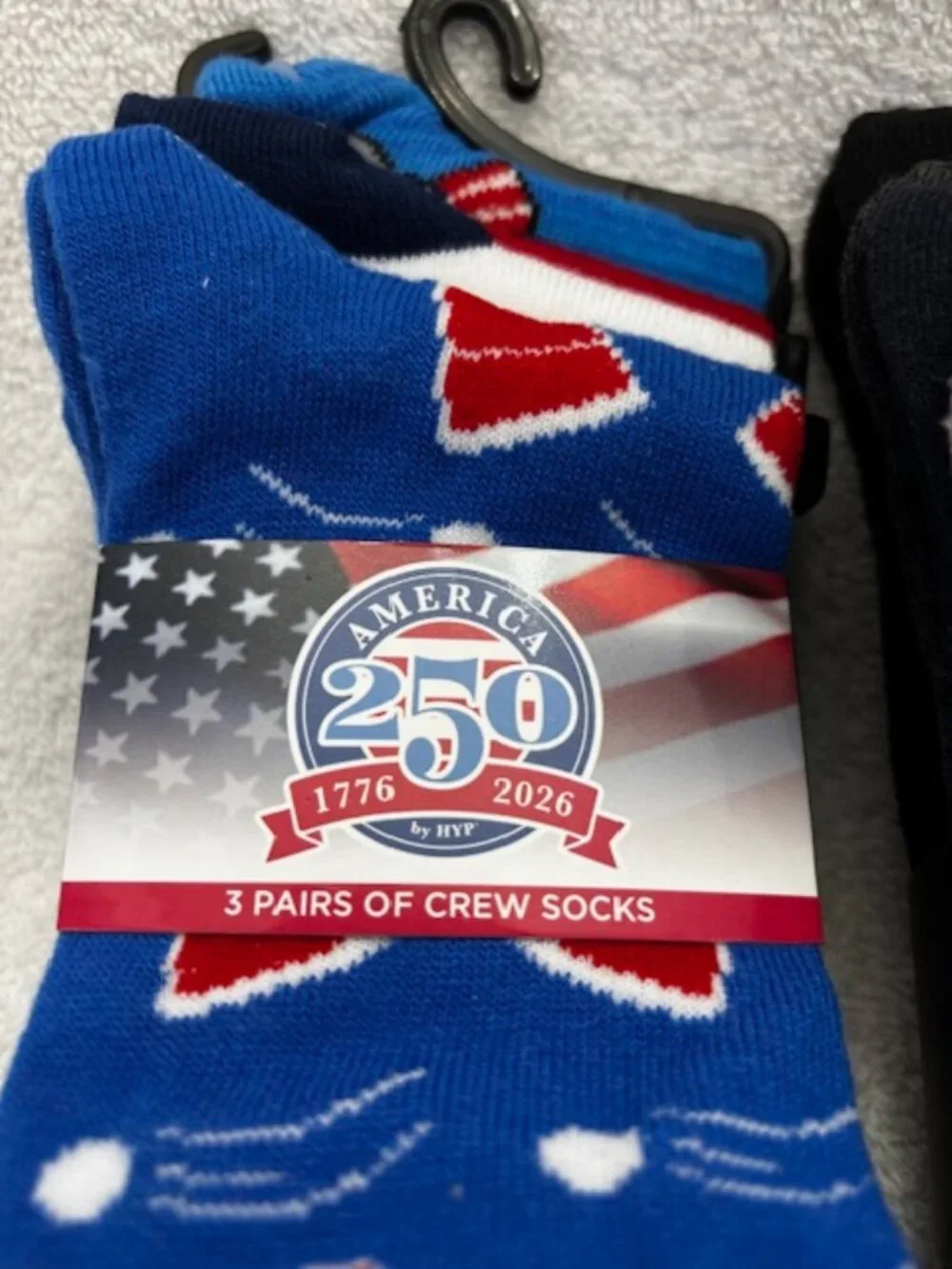 13 pairs of socks - 10 from Perry Ellis Portfolio and 3 novelty print crews NWY